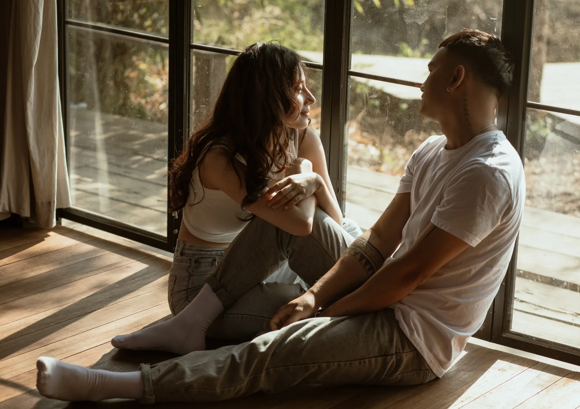 Couple préparant son projet familial